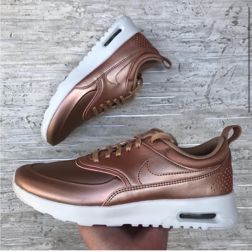 Nike Air Max Thea Metallic Rose Gold sneakers